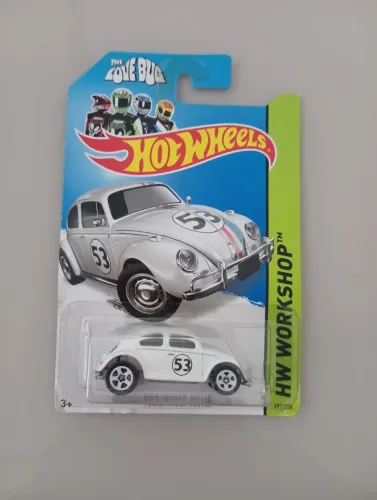 Miniatura Hot Wheels Volkswagen Bettle Herbie Fusca 2014