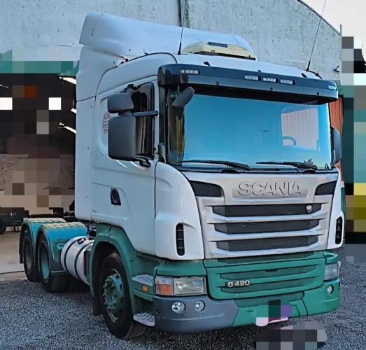 Scania G 420 6x4 ano 2012 de 1* dono .