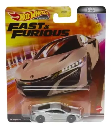 Hot Wheels Premiun Velozes Furiosos Fast Furious 17 Acura NSX
