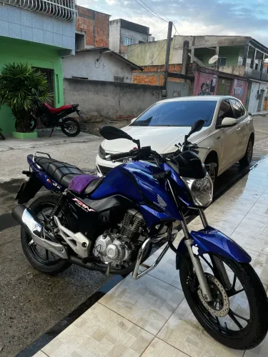 Fan 160 azul