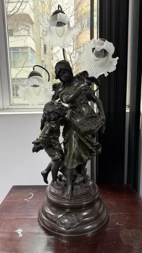 Abajur Lenhador Petit Bronze