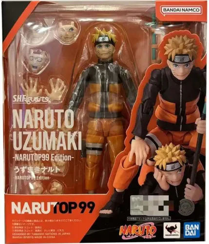 Naruto Uzumaki Top99 - S.H.Figuarts Bandai - NOVO<br>