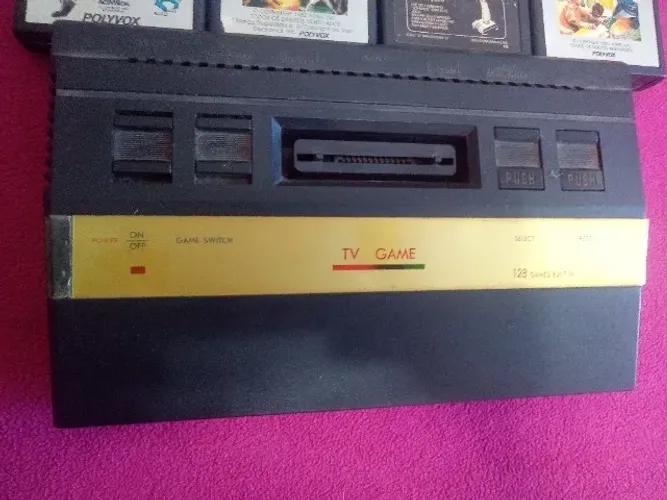 Lote Retrô - Atari Clone + 19 Cartuchos + Super Nintendo Clone