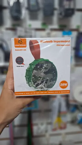 Caixa de som Bluetooth resistente a água 