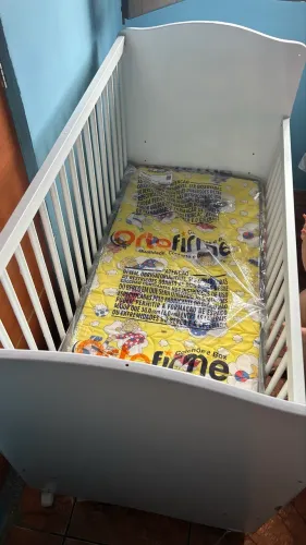Berço Infantil Branco - Ótima Oportunidade!
