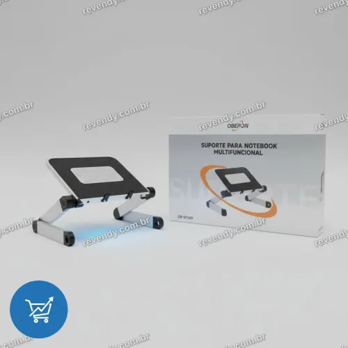 Suporte para notebook - ajuste fácil de altura - entrega grátis