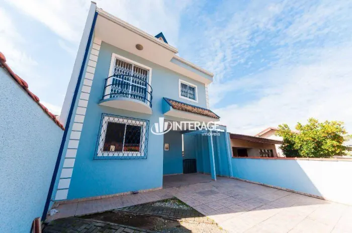 Sobrado com 3 quartos para alugar, 129 m² por R$ 4.032/mês - Santa Felicidade - Curitiba/P