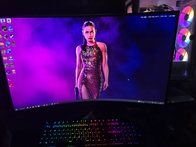 Monitor samsung Led gamer 32 Curvo g5 QHD 165 HZ 