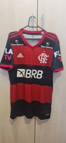 Camisa Flamengo 2020 preparada pra jogo #8 gerson