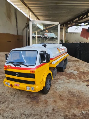 Miniatura caminhão shell