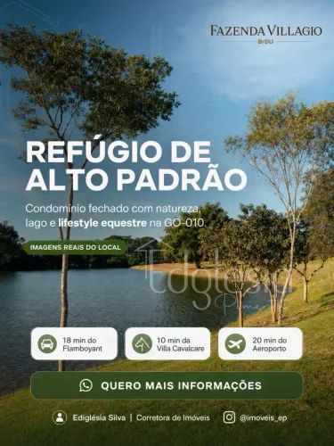 CONDOMÍNIO DE CHÁCARAS ( FAZENDA VILLAGIO)
