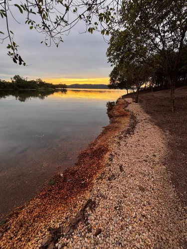 Chácara beira lago individual $300 mil