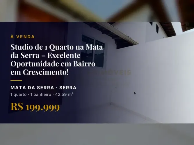 Studio na Mata da Serra Conforto e Praticidade em um Só Lugar!