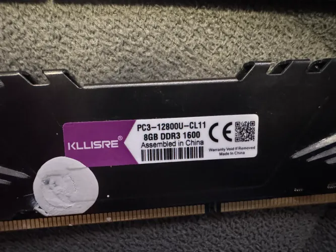 Memória RAM DDR3 8GB - 02 unidades