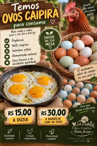 Ovos caipira