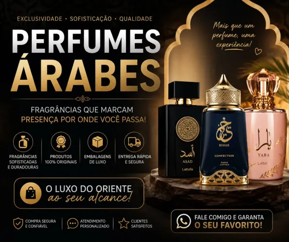 Perfumes árabes originais