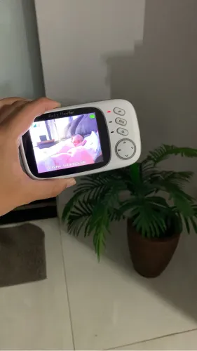 baba eletronica visão noturna vb603 video voz camera sem fio