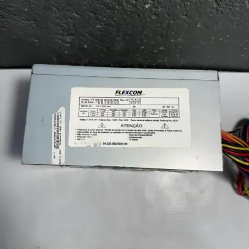 FONTE ATX FLEXCOM FX 350 24 PINOS 150W