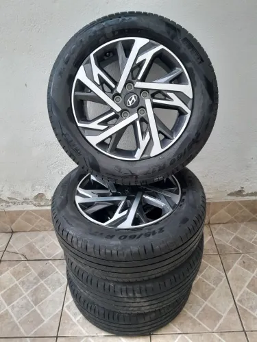 Jogo de rodas aro 17 5x114 Hyundai Creta