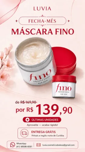Máscara Fino 230g