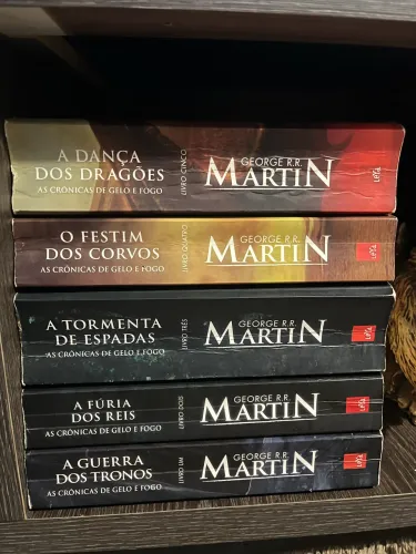 Game Of Thrones livros 1 a 5