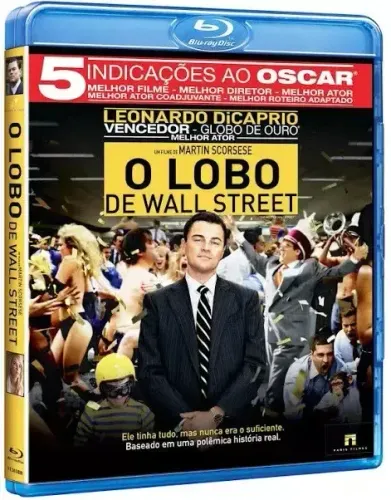 Blu-Ray O Lobo de Wall Street- Original