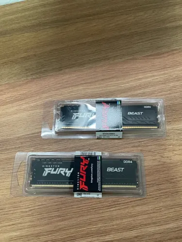 Memória RAM Kingston Fury Beast, 8GB, 3200MHz, DDR4