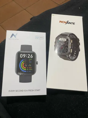 2 Smartwatch Novante NOVOS - C28 Tático + com Alexa - Os 2 por R$200