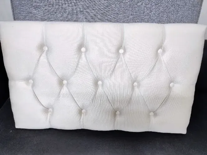 Cabeceira de Solteiro Estofada 90X 0,54 - Produto Novo