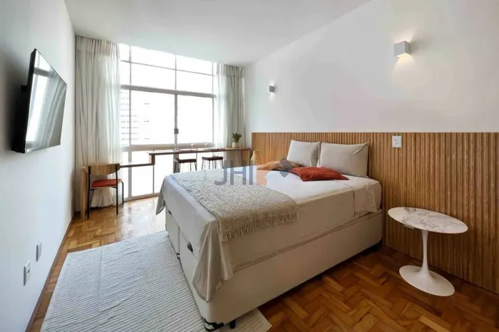 Studio para locação no COPAN , mobiliado - o ícone de São Paulo