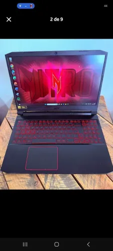 Notebook Gamer Acer Nitro 5 i7 10ª Geração 16GB RAM GTX 1650 4GB 512 SSD/HD Tela 144hz