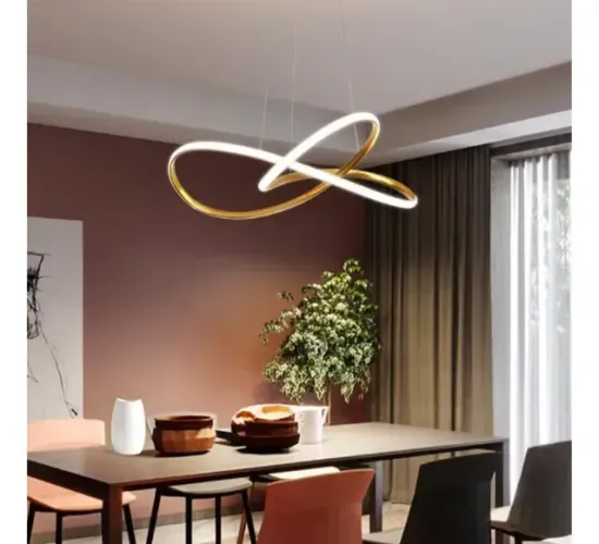 Pendente Lumier Marte 45W Dourado 