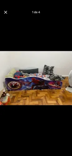Cama infantil carro Homem aranha