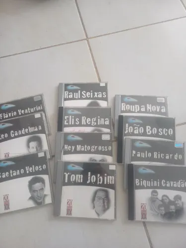 11 CDS coleção milenium