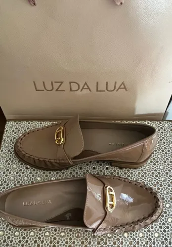 Vendo mocassim original Luz em couro