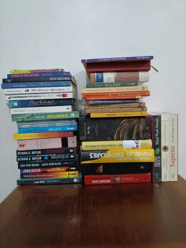 Lote de livros raros e para estudo
