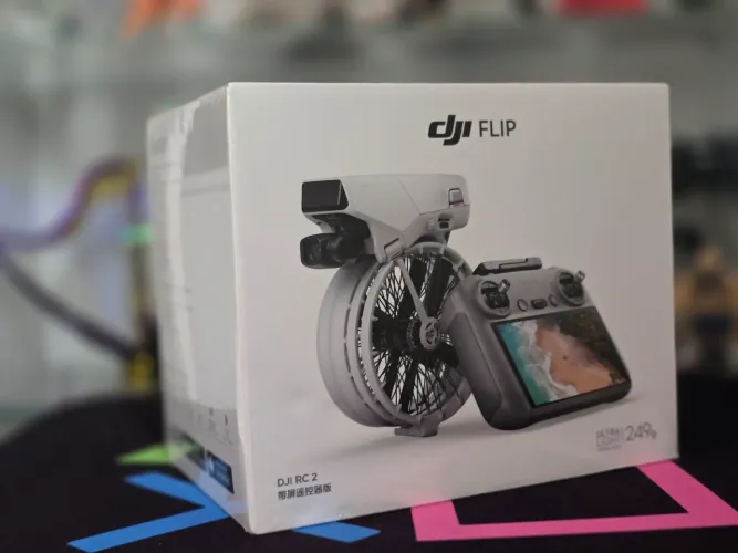 Drone Dji Flip Rc2 Com Tela Novo e Lacrado