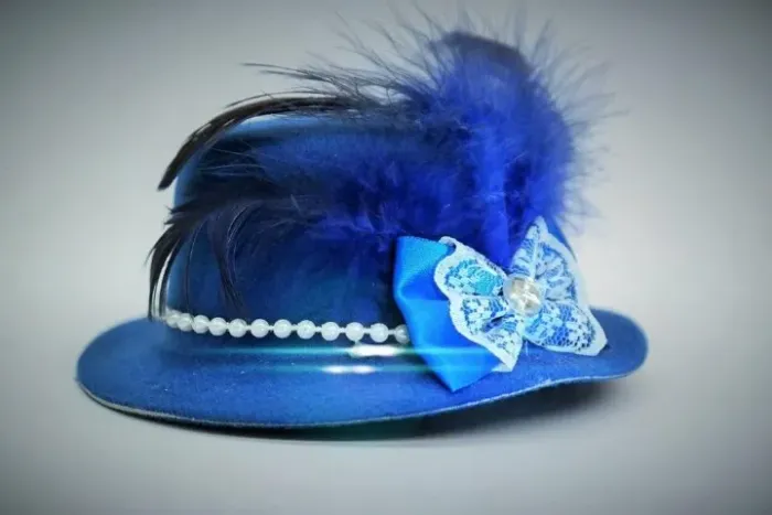 CHÁPEU AZUL