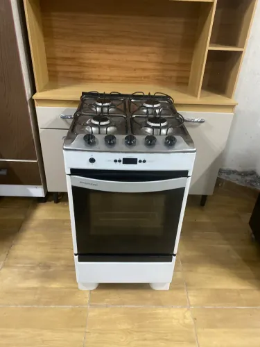 Fogão Brastemp 4 bocas branco funcionando perfeitamente