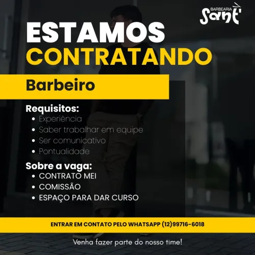 Vagas para BARBEIRO 