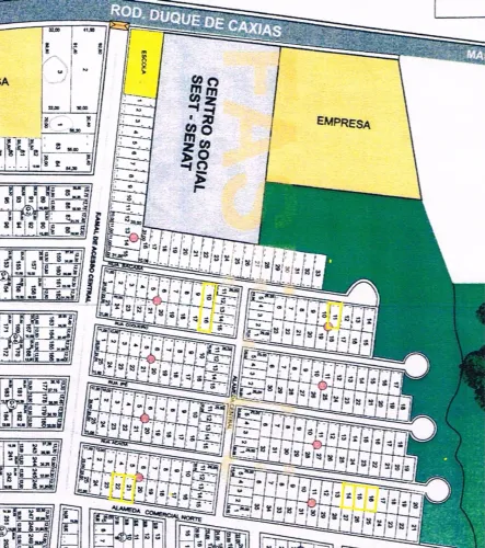 Lotes bem localizados no Residencial Irmãos Platon.