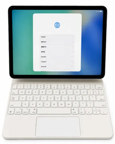 Ipad Air 5a Geracao (2022) Prata 64 GB + Magic Keyboard Folio | Excelente Estado !