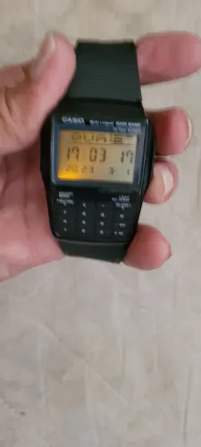 Relógio casio data bank