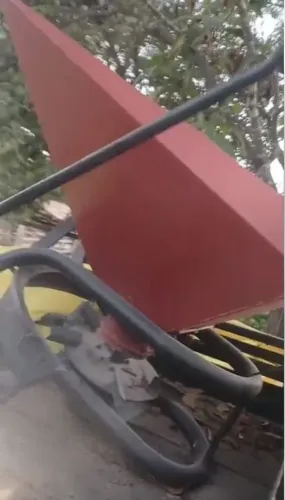 Adubadeira semeadeira espalhadora de calcário 600kg