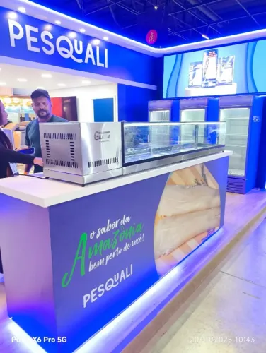 vitrines em inox
