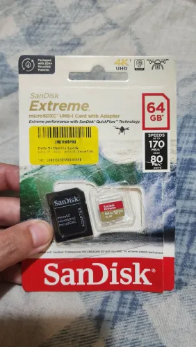 Cartã de Memória SanDisk Micro SD