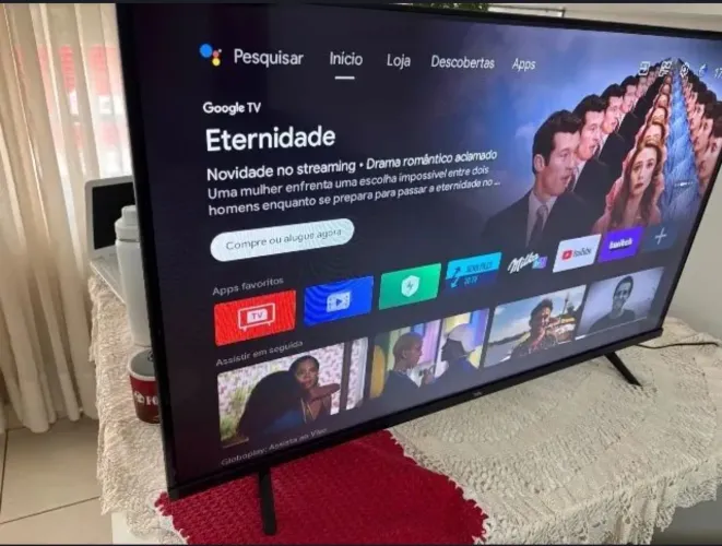 Smart TV TCL AndroiD 43 Polegadas - PlayStore Vários Aplicativos