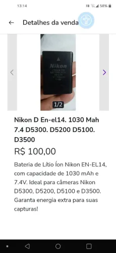 Bateria nikon