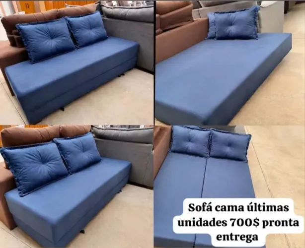 Sofá cama últimas unidades pronta entrega