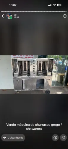 Máquina de churrasco grego / shawarma/ kebabs